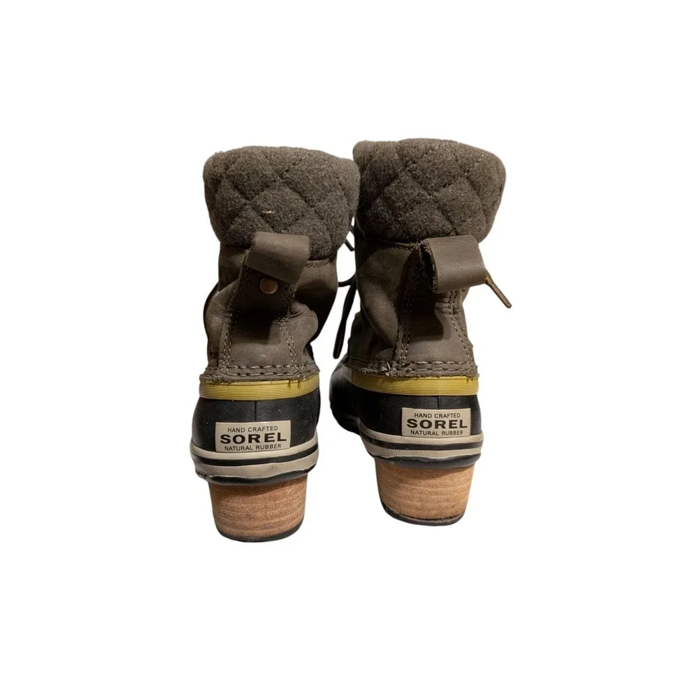 Sorel Slimpack Ii‎ Boots Brown Size 6 Womens
